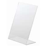 CC444 - Menu Holder A5 Leanback Portrait Acrylic