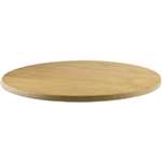 CC515 - Werzalit Round 600mm Table Top (Oak Effect 342)