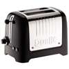 CC800 - Dualit Lite Toaster 2 Slice Black (No Commercial Warranty)