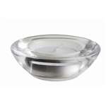 CC901 - Saucer Tealight Holder Clear - 25x75x75mm (Box 6)