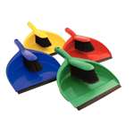 CC932 - Jantex Soft Dustpan & Brush Set Blue