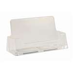 CD165 - One Pocket Perspex Business Card Holder (Capacity 30)