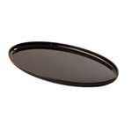 CD166 - Small Oval Tray Black