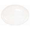 CD296 - Kristallon Melamine Oval Coupe Plate White - 225x158mm 9x6 1/4" (Box 12)