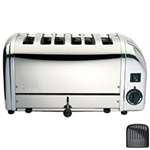 CD385 - Dualit 6 Bun Vario Toaster Black