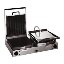 CD426 - Lincat Lynx 400 Electric Twin Ribbed Grill LRG2