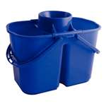 CD504 - Jantex Double Mop Buckets & Wringer Blue