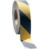 CD543 - Grip Foot Hazard Black/Yellow Tape - 50mm x 18.3m