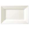 CD631 - Lumina Fine China Wide Rim Rectangular Plate - 315x175mm 12 1/4x6 3/4" (Box 2)