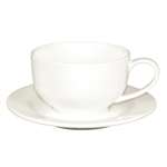 CD644 - Lumina Fine China Round Saucer - 110mm for 4oz cup (Box 6)