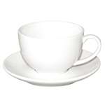 CD737 - Olympia Whiteware Saucer for CD735 8oz Fine Cup (Box 12)