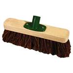 CD798 - Jantex Stiff Bassine Wooden Broom Head - 12"