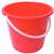 CD807 - Jantex Round Plastic Bucket Red