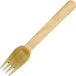 CD903 - Fiesta Green Wooden Fork (Pack 100)