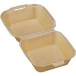 CD935 - Foam Standard Burger Box Clamshell - 120x120x74mm (Pack 500)