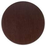 CE161 - Werzalit Round 600mm Table Top (Wenge 103)