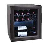 CE202 - Polar Wine Cooler - 11 Bottles Glass Door Metal Racks