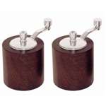 CE247 - Dark Wood Salt & Pepper Mill - Grinder Set