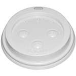 CE257 - Fiesta Lid for Hot Cups White - 12/16oz (Box 1000)