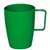 CE287 - Kristallon Polycarbonate Handled Beaker Green - 284ml 10oz (Box 12)