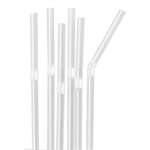 CE312 - Fiesta Flexible Straw Clear - 203mm 8" (Box 250)