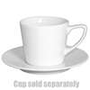 CE537 - Olympia Saucer for 7oz Low Cup CE536 White - 150mm (Box 12)