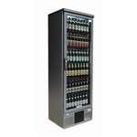 CE562 - Gamko Upright Bottle Cooler Single Hinged Door Anthracite - 300Ltr (Direct)