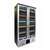 CE566 - Gamko Upright Bottle Cooler Double Hinged Door St/St Front - 500Ltr (Direct)