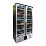 CE566 - Gamko Upright Bottle Cooler Double Hinged Door St/St Front - 500Ltr (Direct)