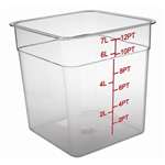 CF023 - Polycarbonate Square Storage Container - 7Ltr