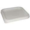 CF051 - Square White Lid to fit - 10/15Ltr