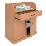 CF107 - Deluxe Dumbwaiter with Doors (Beech) (Direct)