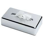 CF121 - Chrome Rectangular Tissue Holder