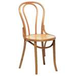 CF140 - Fameg Bentwood Bistro Sidechair (Natural) (Pack 2)