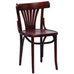 CF143 - Fameg Bentwood Fanback Sidechair (Walnut Effect) (Pack 2)