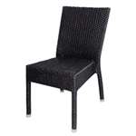 CF159 - Bolero Wicker Side Chair Charcoal (Pack 4)