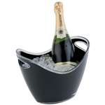CF312 - Wine/Champagne Bowl Acrylic Black - 210x270x200mm
