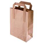 CF592 - Recycled Brown Paper Bag Large (Pack 250)