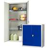 CF803 - Standard Cupboard with Grey Doors & 3 Shelves - 1830x915x457mm (Direct)