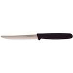 CF897 - Hygiplas Tomato Serrated Knife Black - 4"