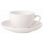 CG031 - Royal Porcelain Classic Cappuccino Saucer White - 150mm 6.3" (Box 12)