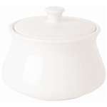 CG053 - Royal Porcelain Classic Sugar Bowl with lid White - 8.8oz 250ml (Box 12)