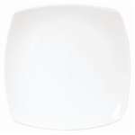 CG082 - Royal Porcelain Classic Kana Square Coupe Plate White - 9.5" 240mm (Box 12)