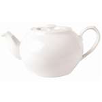 CG124 - Royal Porcelain Classic Oriental Teapot with Lid White - 600ml 21oz (Box 2)