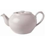 CG125 - Royal Porcelain Classic Oriental Teapot with lid White - 35oz 1Ltr