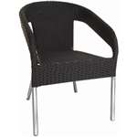 CG223 - Bolero Wicker Wraparound Bistro Chair (Pack 4)