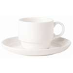 CG306 - Royal Bone Ascot After Dinner Coffee Cup Stacking White - 100ml 3.5oz (Box 12)