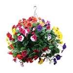 CG575 - Mixed Pansy Ball - 22" (Direct)