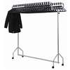 CG769 - Twin Top Grey Garment Rail (Direct)