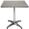 CG834 - Bolero Square Pedestal Bistro Table St/St Top - 700mm